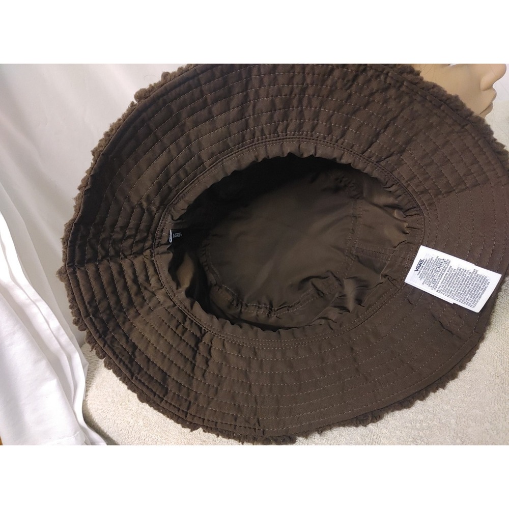 Vans Bucket Hat, Vans Curren X‎ Knost, Size S/M, Brown Purple Logo Unisex - Picture 6 of 10